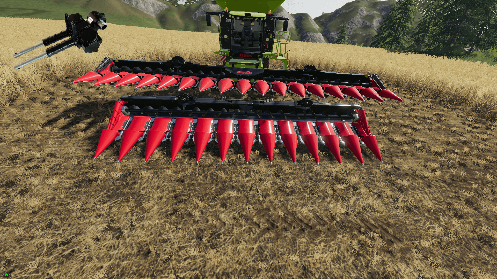 گیربکس سربرگ ذرت آلومینیومی برای برداشت غلات